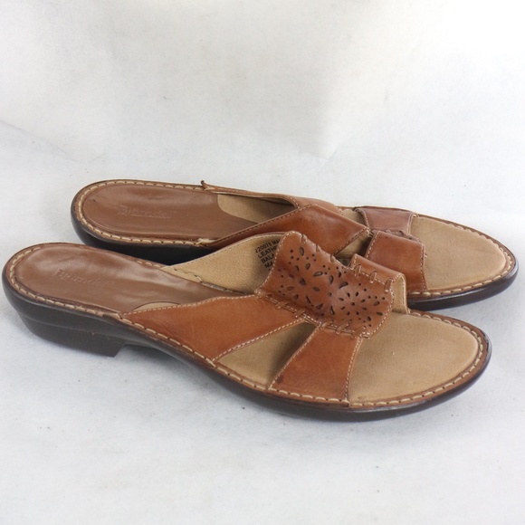 Bjorndal Women's Brown Leather Maggie Sandals - Picture 5 of 8